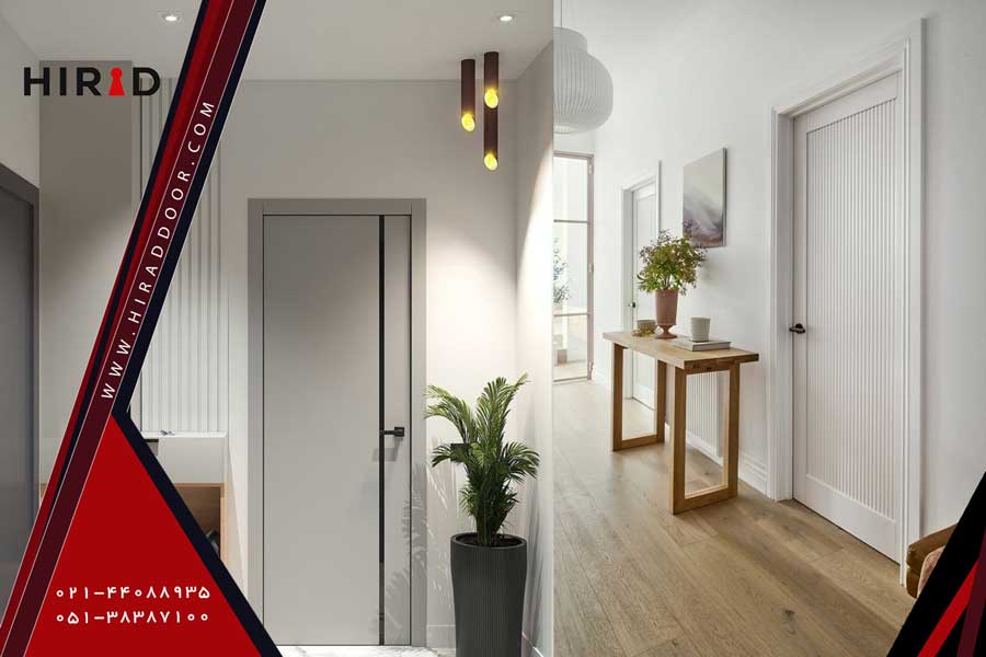 راهنمای انتخاب رنگ مناسب برای درب‌های داخلی